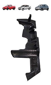 Defletor Ar Radiador Vw Gol Saveiro Voyage G5 G6 2009 A 2016