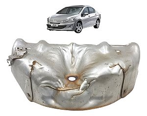 Defletor Calor Coletor Escape Peugeot 408 2.0 2011 A 2015