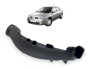 Duto Ar Painel Central Renault Megane 2010 820048577 Cinza