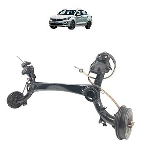 Eixo Traseiro Fiat Cronos 2018 Com Abs Preto