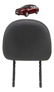 Encosto Apoio Cabeça Dianteira Esquerda Grand Siena 12 A 21 Preto