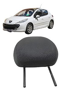 Encosto Cabeça Banco Dianteiro Peugeot 206 207 2002 A 2014 Preto