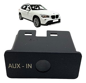 Entrada Auxiliar Do Console Central Bmw X1 2010 2011 2012