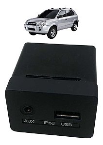 Entrada Usb E Auxiliar Hyundai Tucson 2008 2009 2010 A 2014