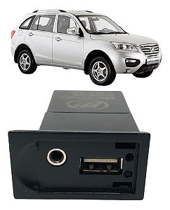 Entrada Usb Painel C7925110 Lifan X60 2013 2014 2015