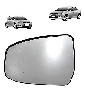 Espelho Lente Retrovisor Esquerdo Ford Focus 2009 A 2013