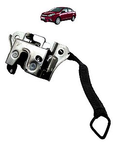 Fechadura Banco Traseiro Fiat Grand Siena 2012 2013 A 2021 Cinza