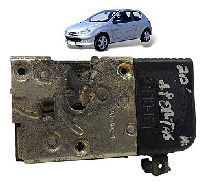 Fechadura Elétrica Direita Peugeot 206 2 Portas 2001 A 2008