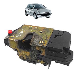 Fechadura Manual Traseiro Esquerdo Peugeot 206 207 2001 A 12