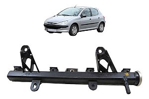 Flauta Bico Injetor Peugeot 206 207 Citroen C3 1.4 2006 A 13