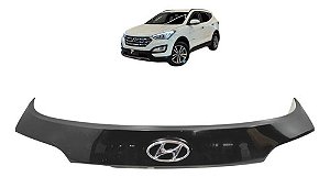 Friso Moldura Tampa Traseira Hyundai Santa Fé 2014 A 2019 Preto