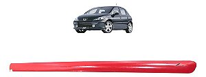 Friso Porta Dianteira Direita Peugeot 307 2007 2008 A 2012 Vermelho