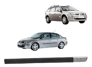 Friso Porta Dianteira Direita Renault Megane 2006 2007 2008 Cinza-escuro