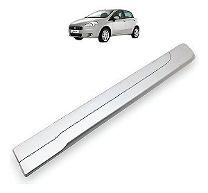 Friso Porta Traseira Esquerda Fiat Punto 1.4 2008 Á 2012 Cinza