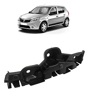 Guia Parachoque Dianteiro Esquerdo Sandero Logan 2015 A 2019