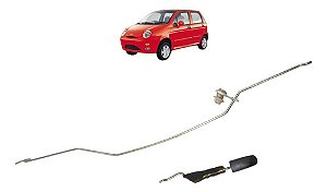 Haste Trava Fechadura Traseira Esquerda Chery Qq 2011 A 14