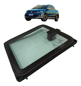 Janela Central Do Vigia Traseiro Vw Saveiro 2010 Até 2022