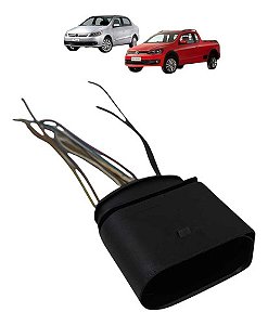 Conector Macho Chicote Injeçao Gol Voyage Saveiro G6 13 A 16