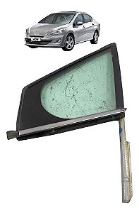 Vidro Vigia Dianteiro Esquerdo Peugeot 408 2011 A 2015