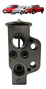 Válvula Expansão Block Ar Gol Voyage Saveiro G5 G6 2009 A 16