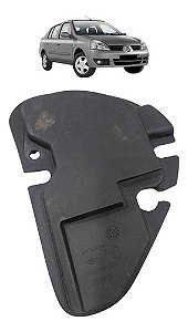 Tampa Lanterna Traseira Direita Renault Clio Sedan 2001 A 09 Direito/passageiro Preto