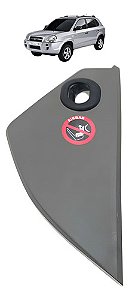 Tampa Lateral Direita Painel Hyundai Tucson 2006 A 2016 Cinza