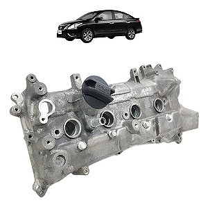 Tampa Comando Válvulas Nissan Versa 1.6 2016 2017 A 2018 Cinza