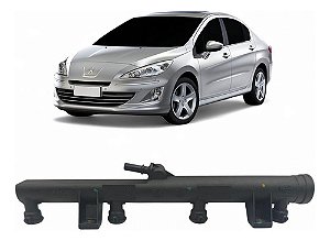Flauta Bico Injetor Peugeot 408 2.0 12 2013 2014 2015 A 2019