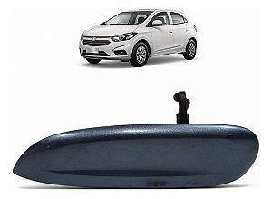 Maçaneta Externa Traseira Esquerda Onix Prisma 2013 A 2019 Azul Traseira