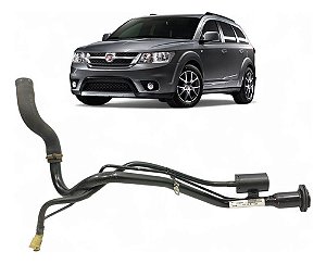 Gargalo Tanque Combustível Fiat Freemont 2012 2013 A 2016 Preto