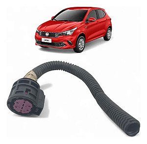 Chicote Conector Plug Farol Argo Cronos 2018 2019 A 2023