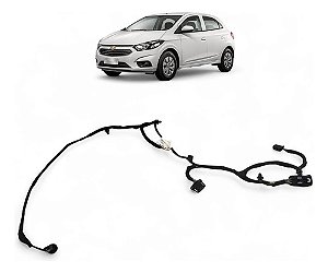 Chicote Tampa Traseira Porta Malas Gm Onix 2013 2014 A 2019