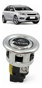 Botao Start Stop Ford Focus 2009 2010 2011 2012 2013 Prateado