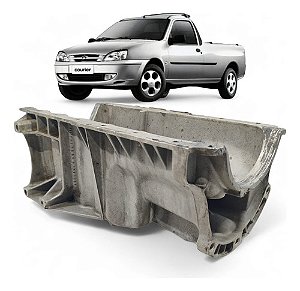 Cárter Alumínio Óleo Motor Courier 1.6 Rocam 1999 200 À 2013