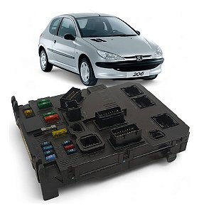 Módulo Central Bsi E03-00 Peugeot 206 1.0 2003 2004 A 2010