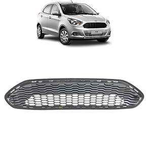 Grade Parachoque Dianteiro Sem Friso Ford Ka 2014 Á 2018