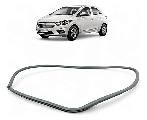 Borracha Porta Traseira Direita Gm Onix 2013 2014 A 2018 Preto