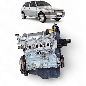 Motor Parcial Fiat Uno Mille 1.0 66cv 2005 2006 2007 A 2012