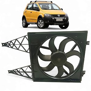 Defletor Ventoinha Vw Crossfox 2005 2006 2007 A 2010 Com Ar