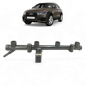 Flauta Combustível Com Sensor Audi Q3 2.0 2015 2016 2017