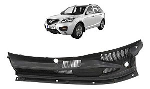 Grade Churrasqueira Dianteira Esquerda Lifan X60 2012 A 2018 Preto Fosco