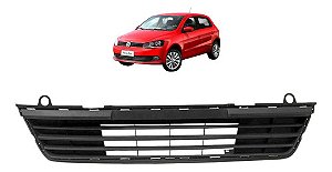 Grade Inferior Central Parachoque Dianteiro Gol G7 2018 A 22 Preto Fosco