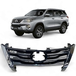 Grade Radiador Toyota Hilux Sw4 2016 2017 2018 Cromada