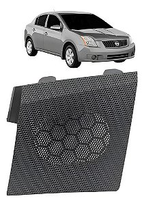 Grade Tela Auto Falante Esquerdo Nissan Sentra 2007 A 2013 Preto