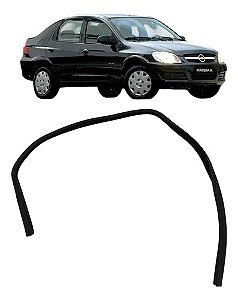 Guarniçao Porta Traseira Esquerda  Prisma 2007 A 2012