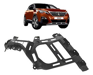 Guia Parachoque Traseiro Esquerdo Peugeot 3008 2018 2019