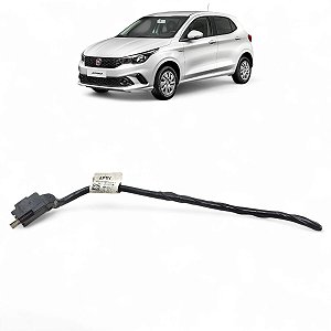 Chicote Conector Plug Entrada Usb Argo Cronos 2018 A 2024