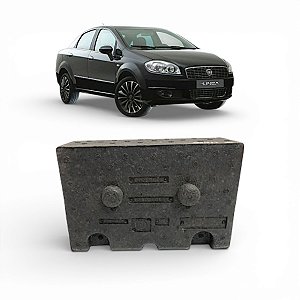 Absorvedor Impacto Central Parachoque Traseiro Linea 09 a 16