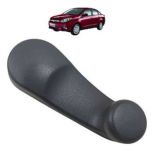 Manivela Vidro Traseiro Fiat Grand Siena 2012 2013 A 2021 Preto