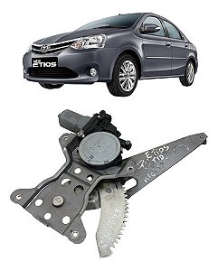 Máquina Vidro Traseiro Direito Toyota Etios 2014 2015 2016